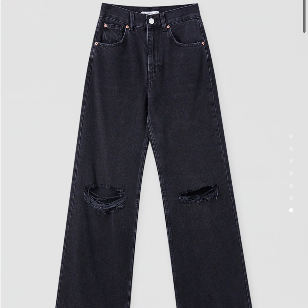 Flared High Rise Jeans